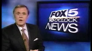 FOX 5 10 O'Clock News Bumpers For December 7, 1998 - U.S. Television (4:3)