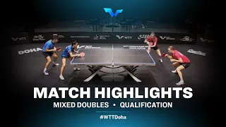 P. Platonov/Nadezhda B. vs G. Piccolin/Niagol S. | WTT Contender Doha 2021 | XD | QUAL Highlights