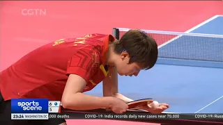 Chen, Wang & Sun clinch women's team title | China's table tennis Olympic prep event | Table Tennis