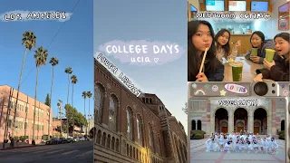 college days in my life 🌧️ ucla, newjeans kpop cover, reuniting w friends, studying, westwood outing