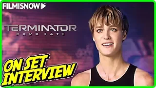 TERMINATOR: DARK FATE | Mackenzie Davis "Grace" On-set Interview