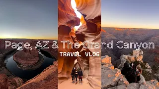 Travel Vlog | Lower Antelope Canyon & The Grand Canyon, 2021