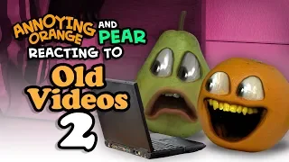Annoying Orange - Reacting to Old Videos #2: Rolling in the Dough, Monster Burger, Kitchen Carnage