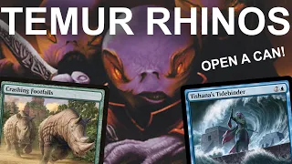 "CAN" NOT BE STOPPED! Modern Temur Rhino Footfalls. Cascade Tempo S Tier After the Fury ban MTG
