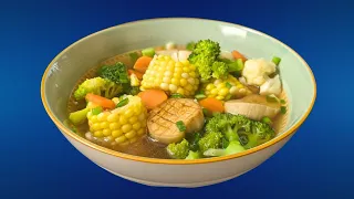 Healing soup, which was treated 400 years ago! I don't buy medicine anymore | Vegan Scallop Soup