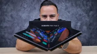 XIAOMI MIX FOLD 3 com 1024GB em FIBRA de CARBONO !