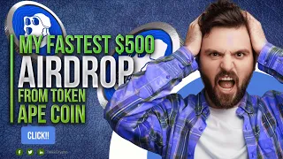 Claim $500 to get ApeCoin Airdrop (Here's How!) 💙💙