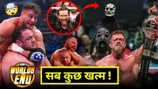 AEW World's End 2023 HIGHLIGHTS : The Devil Revealed 👀 New CHAMPION + Edge Got Destroyed...