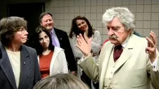 Hal Holbrook as Mark Twain - "Get Up and Run" - KAWC Yuma Arizona Public Radio