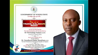 [LIVE] RIVERS: FLAG-OFF OF TRANS-KALABARI ROAD