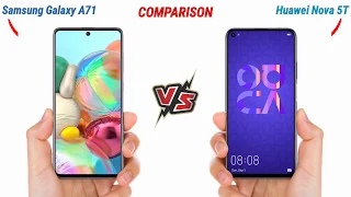 Samsung Galaxy A71 vs Huawei Nova 5T || Full Comparison || Which is Best || Most Watch.