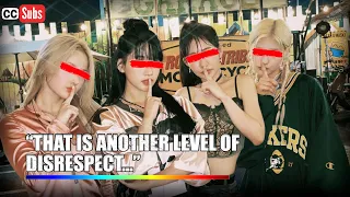 Rookie girl group is being "disrespected" during a music show performance. KISS OF LIFE - LAPILLUS