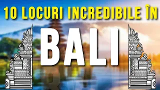 10 Locuri Incredibile In Bali, Indonezia