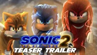 Sonic The Hedgehog 2 Teaser trailer (2022) Edris Elba | Ben Schwartz | Jim Carrey | Tika Sumpter