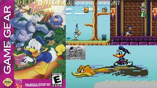 Deep Duck Trouble Starring Donald Duck SEGA Game Gear - C&M Playthrough
