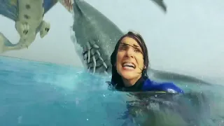 Sharktopus VS Pteracuda - Fight Scene