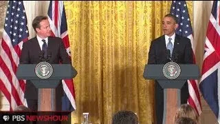 Watch President Obama and British Prime Minister David Cameron's Joint Press Conference