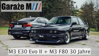 Garaże M/// - odc.1| M3 E30 Evo II + M3 F80 30 Jahre [PL/ENG/4K]