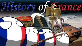 The modern history of France in countryballs