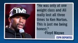 Floyd Mayweather lists his top 5 boxers of all time