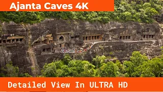 Ajanta Caves, Maharashtra, India 🇮🇳 4K