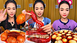 ASMR CHINESE FOOD MUKBANG EATING SHOW | 먹방 ASMR 중국먹방 | XIAO YU MUKBANG #95