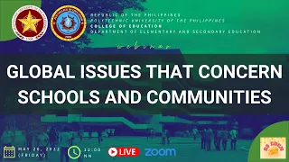 EDUKAMALAYAN:  GLOBAL ISSUES THAT CONCERN SCHOOLS AND COMMUNITIES