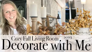 Cozy Fall Living Room Decorate with Me | 2023