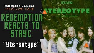 Redemption Reacts to STAYC(스테이씨) '색안경 (STEREOTYPE)' MV