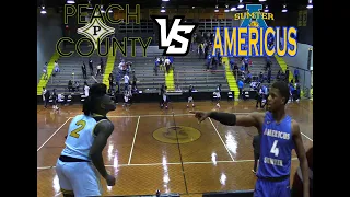 Americus High School Vs Peach County High School Basketball January 19 2021