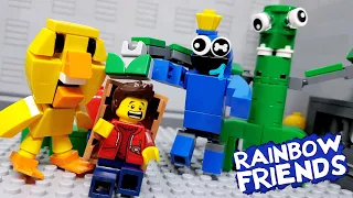 LEGO Rainbow Friends YELLOW STORY Animation Stop Motion (ROBLOX) 레고 레인보우 프렌즈 노랑이 스토리 만화 스톱모션 (로블록스)