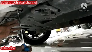 Lexus bumper remove process