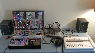 Modular Musique Concrete with Mutable Instruments Beads and Rings