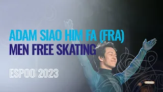 Adam SIAO HIM FA (FRA) | Men Free Skating | Espoo 2023 | #EuroFigure