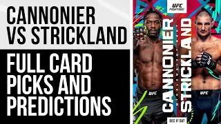 UFC Vegas 66 | Jared Cannonier vs Sean Strickland | Full Card Picks, Predictions, and Analysis