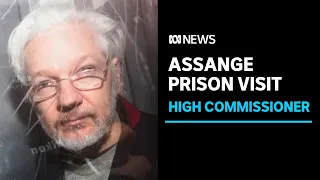 High Commissioner Stephen Smith visits Julian Assange in prison | ABC News