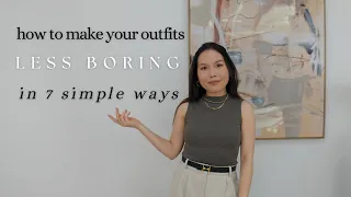 HOW TO MAKE YOUR OUTFITS LESS BORING USING WARDROBE ESSENTIALS