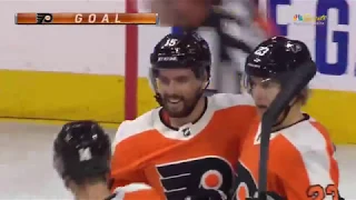 Matt Niskanen Goal - Philadelphia Flyers vs Golden Knights (10/21/19)