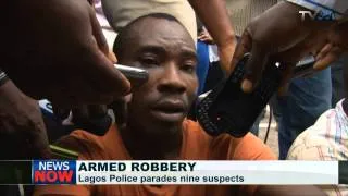 Lagos Police parades robbery suspects