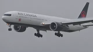 NEW LIVERY | Air Canada Boeing 777-300ER Landing at London Heathrow