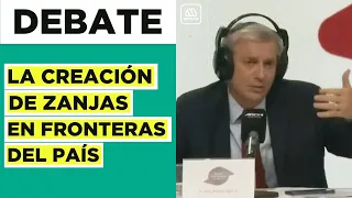 La respuesta de José Antonio Kast a crear zanjas y mayores controles de fronteras en DEBATE ARCHI