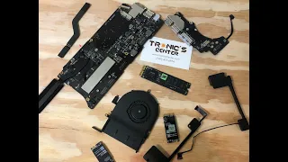 How to Part out and tear down 13" Apple MacBook Pro A1502   HD 1080p