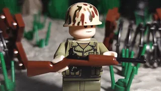 Lego WW2 - Soldier's death - Stop Motion
