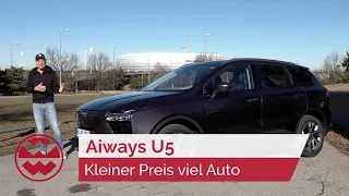 Aiways U5: Kleiner Preis viel Auto - Elektro-SUV aus China - World in Motion | Welt der Wunder