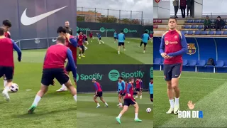 💪🏾✅🔥HARD training as Barca focus on Valencia game, Xavi, Raphinha, Lewy... Valencia Vs Barcelona