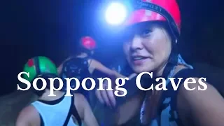 CAVE TREKKING  IN SOPPONG CAVES, THAILAND