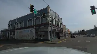 Driving from Long Beach, Washington to Astoria, Oregon