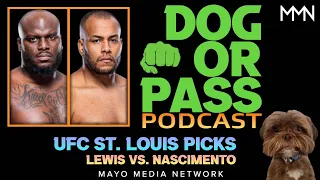 UFC St. Louis Picks, Bets, Props | Lewis vs Nascimento Fight Previews, Predictions