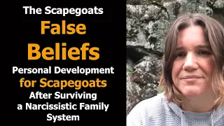 The lies a scapegoat is taught to believe by their narcissistic family system.