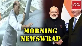 Morning Newswrap : Rajnath Singh Hits Back At Cong For Puja Politics | Modi-Xi To Meet Today